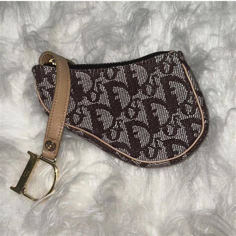 dior saddle coin pouch|dior saddle pouch vintage.